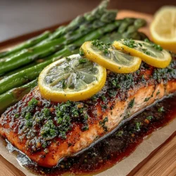 Zesty Lemon Herb Salmon & Asparagus Recipe