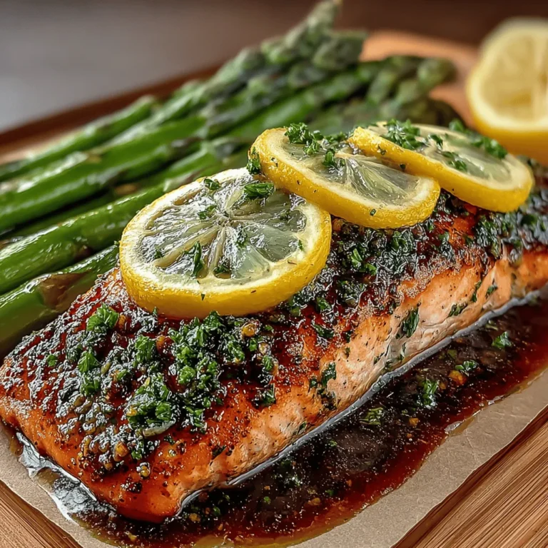 To truly appreciate the Zesty Lemon Herb Salmon & Asparagus, it’s essential to delve into the main ingredients that make this dish shine. Each component contributes not only to the flavor but also to the overall health benefits of the meal.