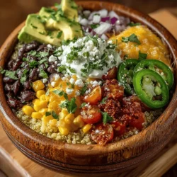 In recent years, quinoa has emerged as a favorite among health-conscious eaters, serving as a versatile and nutritious base for countless dishes. This ancient grain, once a staple of the Andean cultures, has gained global popularity, particularly in health and wellness circles. Among the myriad ways to enjoy quinoa, the Mexican Quinoa Bowl stands out for its vibrant flavors and numerous health benefits. This dish is not only easy to prepare but is also packed with protein, fiber, and essential nutrients, making it an ideal choice for a quick lunch or dinner.