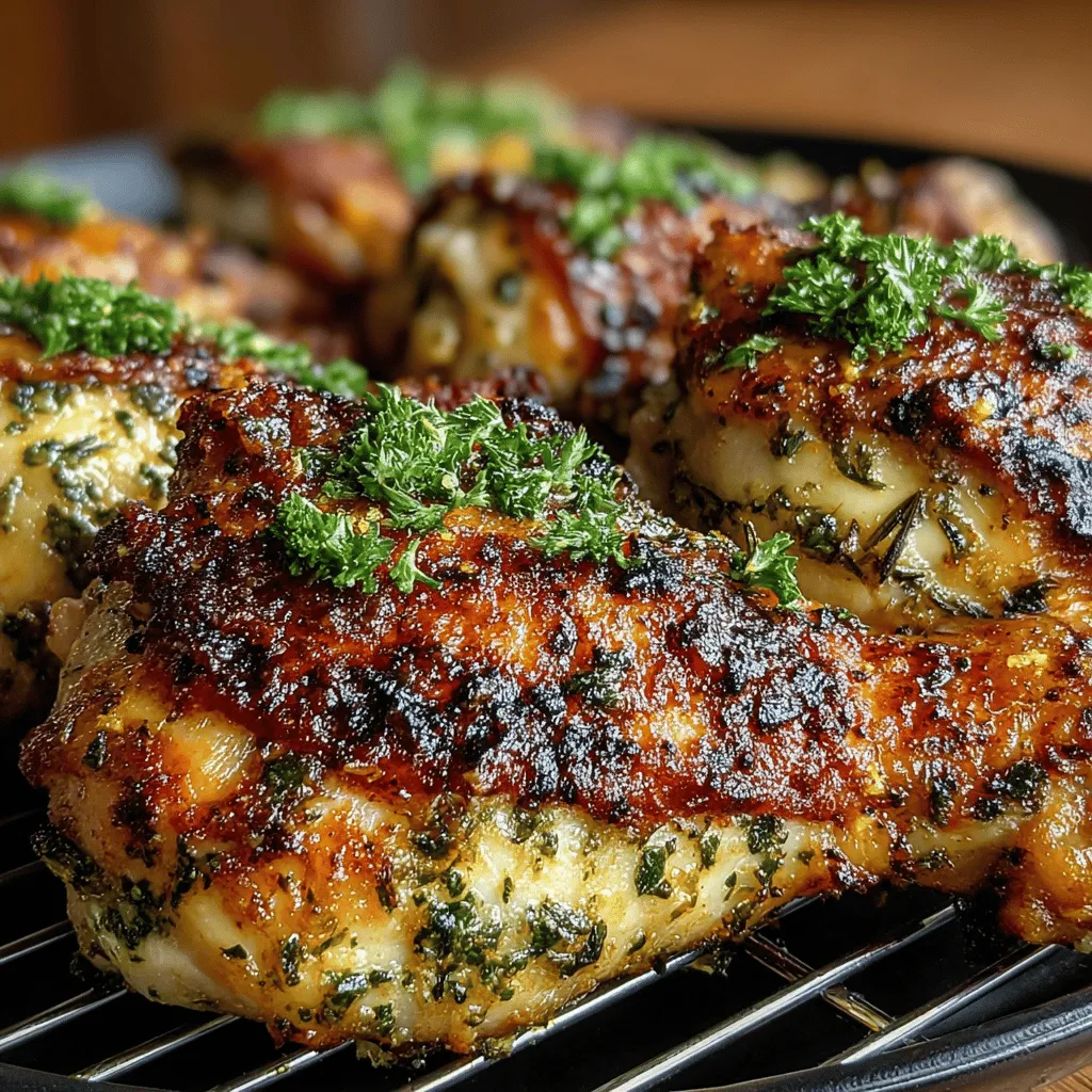 Embark on a culinary adventure with the vibrant and irresistible flavors of Zesty Baked Lemon Herb Chicken Drumsticks. This delectable recipe transforms the often-overlooked chicken drumstick into a standout centerpiece, ideal for both family dinners and casual gatherings with friends. With its perfect balance of citrusy zing and aromatic herbs, this dish is sure to tantalize taste buds and leave everyone craving more.