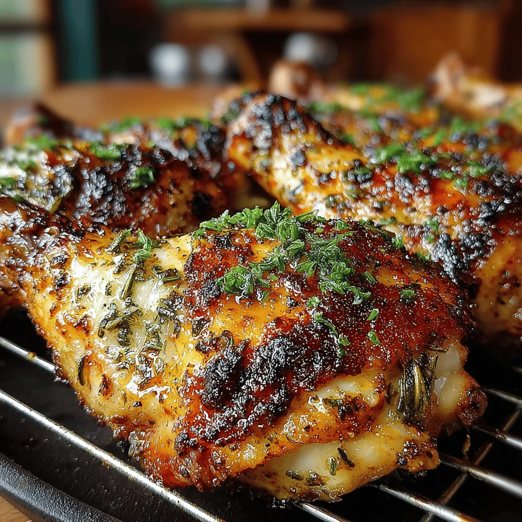 Zesty Baked Lemon Herb Chicken Drumsticks