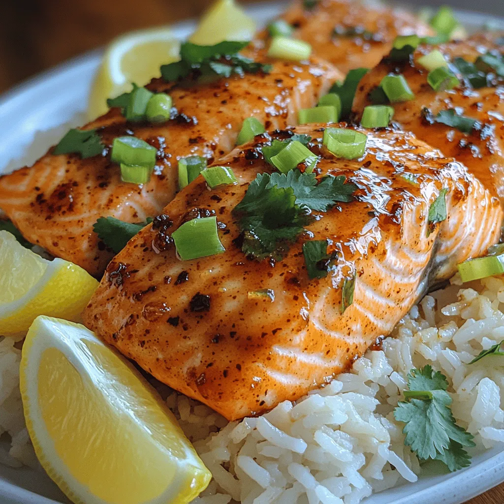 Understanding the allure of a well-cooked salmon dish can transform your dinner experience. The Spicy Honey Garlic Salmon with Rice recipe offers a perfect blend of sweet, savory, and spicy flavors, making it a delightful option for both weeknight meals and special occasions. Salmon, known for its rich taste and versatility, serves as an excellent foundation for a variety of culinary creations—this dish being no exception. Packed with protein and healthy fats, salmon is not only delicious but also beneficial for your health. This article delves into the preparation, cooking techniques, and flavor profiles that make this dish a must-try, ensuring that you can impress family and friends alike.