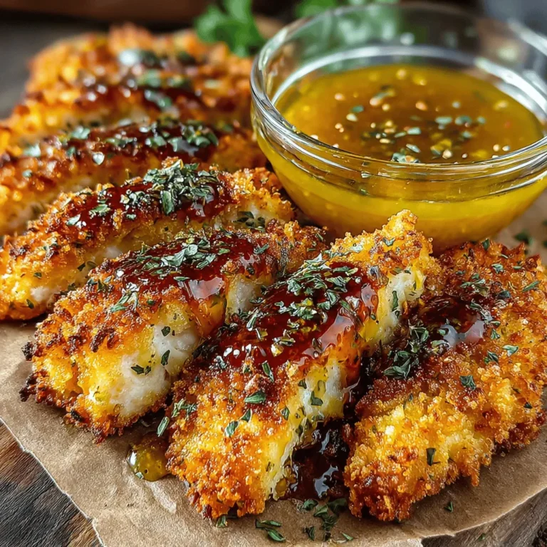 Introducing a delightful twist on a classic favorite, Crunchy Chickadee Baked Chicken Tenders with Honey Mustard! This recipe offers a healthier take on traditional fried chicken tenders, featuring a crispy panko breadcrumb coating and a sweet and tangy honey mustard dip. Perfect for family dinners or casual gatherings, these tenders are not only easy to prepare but also packed with flavor. In this article, we will delve into the ingredients, preparation steps, and nutritional benefits of this delicious dish, ensuring you have everything you need to create a memorable meal.