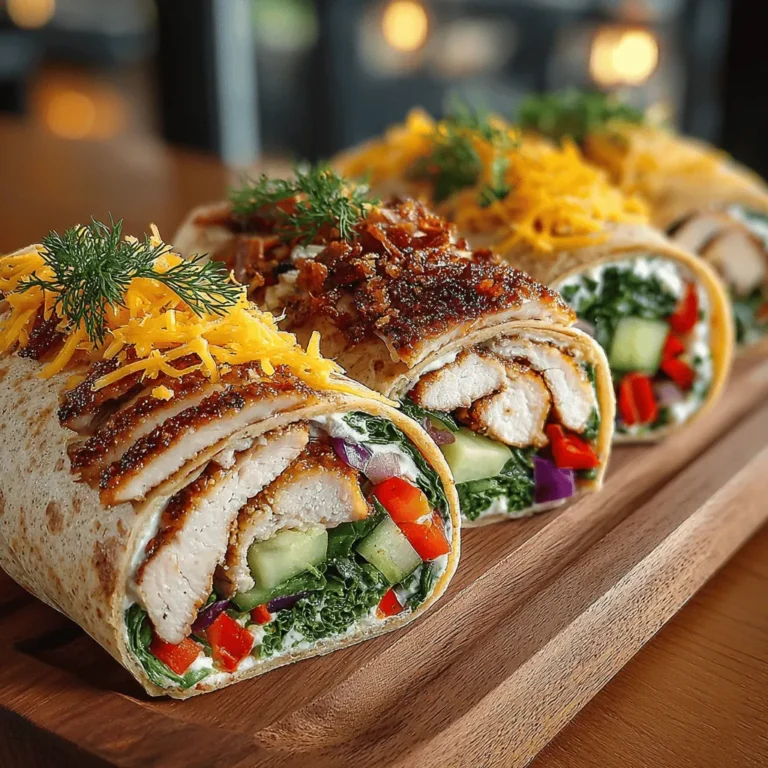 Now that we've covered the ingredients, let’s delve into the preparation process, which is simple yet effective. Following these steps will help you create delicious gourmet turkey and cheese wraps that are not only visually appealing but also packed with flavors.