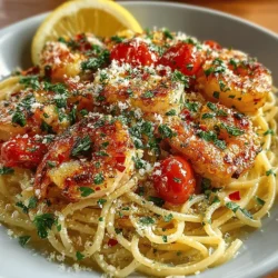 Garlic Butter Shrimp Pasta