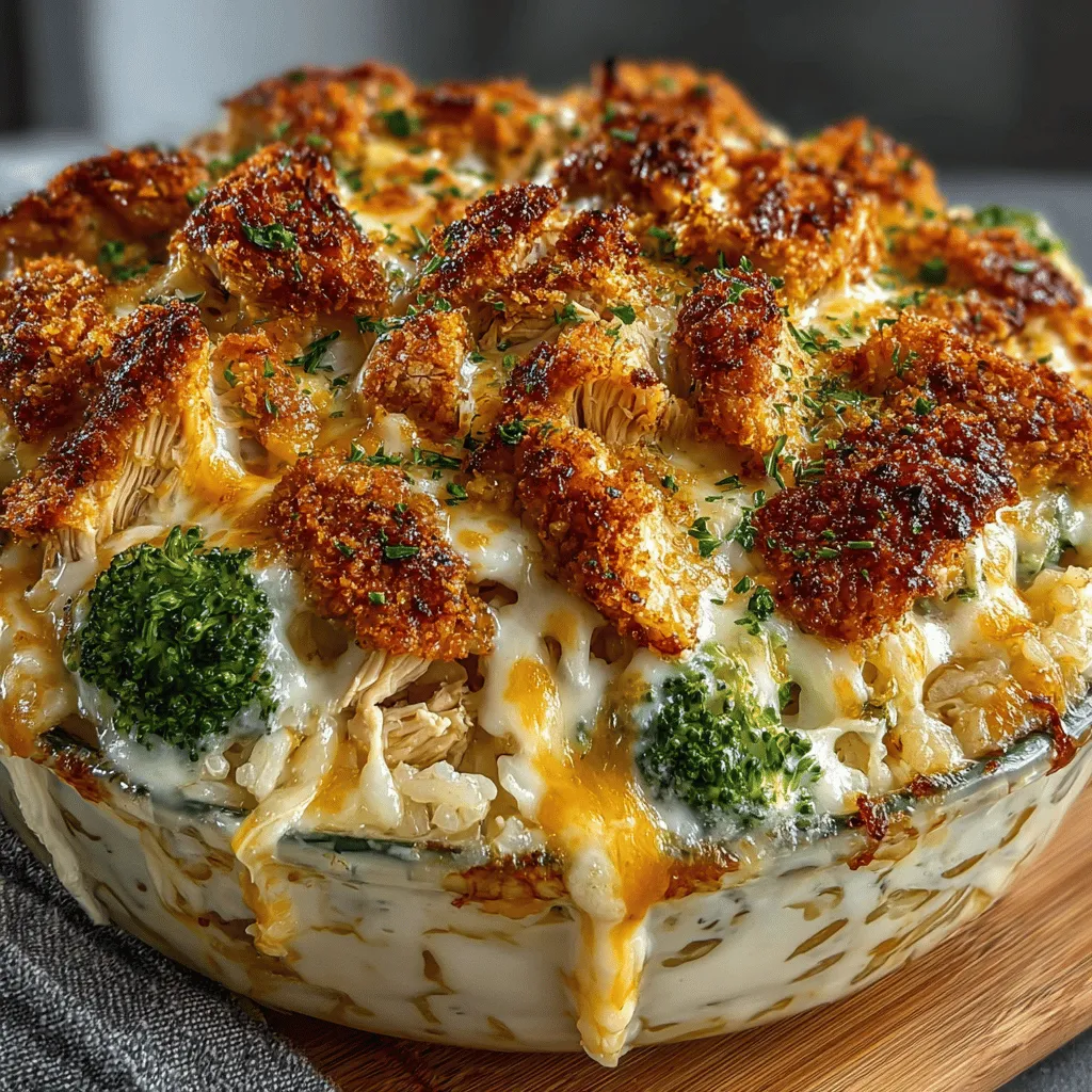 Cheesy Broccoli and Chicken Rice Casserole is a classic comfort food that brings together the nourishing qualities of chicken, broccoli, and rice, all enveloped in a rich, creamy cheese sauce. This dish is not only a delightful addition to family dinners but also an excellent choice for meal prep, as it can be made in advance and stored for later. The combination of flavors and textures makes it an appealing option for both adults and children, ensuring that everyone at the table leaves satisfied. In this article, we will explore the intricacies of crafting this delicious casserole, from its essential ingredients to the preparation steps that yield a perfect dish every time.
