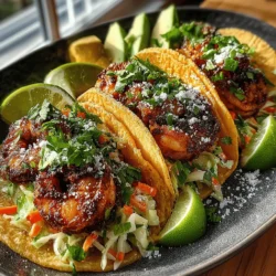 Zesty Shrimp Fiesta Tacos