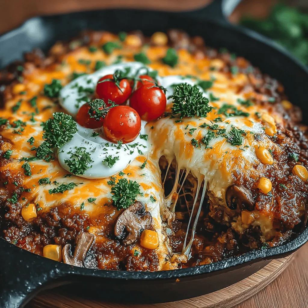 Skillet meals have surged in popularity among home cooks, and for good reason. These one-pan wonders not only save time but also minimize cleanup, making them a go-to choice for busy weeknights. One standout recipe that captures the essence of comfort food is the Cheesy Beef and Veggie Skillet Bake. This dish combines savory ground beef, a colorful array of vegetables, and gooey melted cheese, creating a hearty meal that satisfies the whole family.