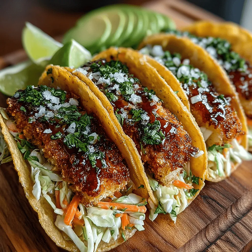 Tacos have an extraordinary ability to bring people together, transcending borders and cultures with their diverse flavors and textures. From the traditional Mexican street taco to modern gourmet variations, tacos are not only a beloved staple in global cuisines but also a canvas for creativity in the kitchen. One such delightful creation is the Crunchy Fiesta Chicken Taco, a dish that promises to be a crowd-pleaser at any gathering.