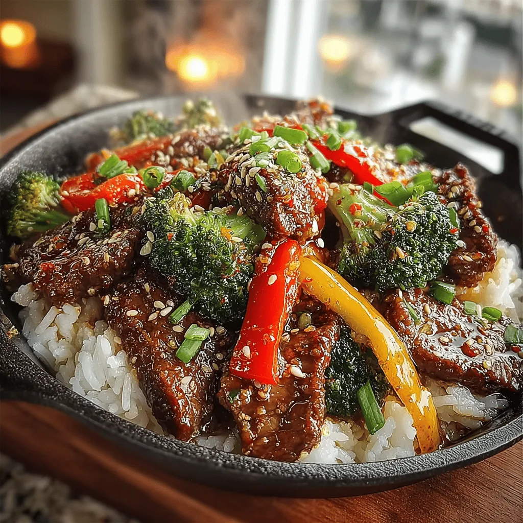 In the realm of weeknight dinners, few dishes can rival the allure of a quick and zesty beef and broccoli stir-fry. This popular recipe not only satisfies hunger but also delights the palate with its vibrant flavors and appealing textures. The tender, marinated beef combined with crisp broccoli and a savory sauce creates a symphony of taste that is both comforting and refreshing. With a preparation time that clocks in at under 30 minutes, this dish is the perfect solution for busy individuals and families seeking a nutritious meal without the lengthy cooking process.