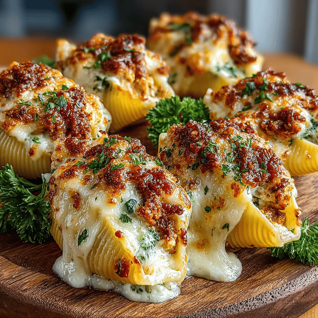 When it comes to weeknight dinners or special gatherings, few dishes can rival the comforting allure of Cheesy Broccoli and Chicken Stuffed Shells. This delightful recipe combines the heartiness of jumbo pasta shells with a creamy and flavorful filling that is sure to please even the pickiest eaters. Not only is it a crowd-pleaser, but it's also a nutritious option that packs a punch with wholesome ingredients like broccoli and chicken, making it an ideal choice for families looking to nourish their loved ones without sacrificing taste.