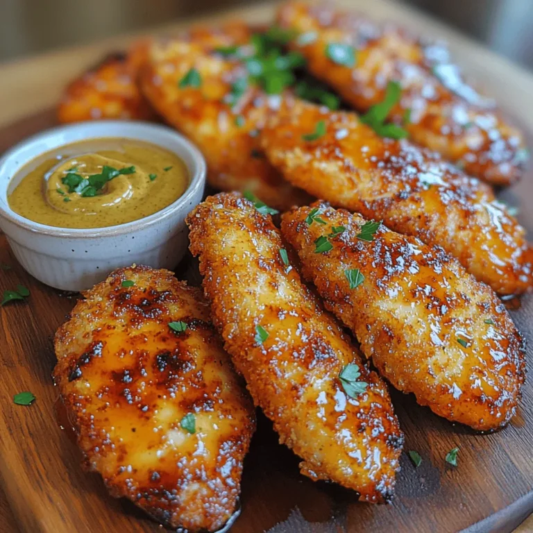 Chicken tenders have long been a beloved comfort food, cherished for their satisfying crunch and tender, juicy meat. Whether served as a quick weeknight dinner, a party appetizer, or a delightful snack, these golden-brown strips of chicken are universally adored by both children and adults. The beauty of chicken tenders lies not just in their flavor but also in their versatility; they can be paired with a variety of sauces and sides, making them a staple in many households.