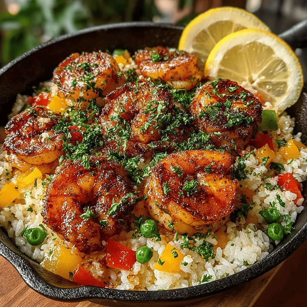 Garlic Butter Shrimp & Savory Rice Delight is more than just a meal—it's a culinary experience that brings together the ocean's bounty and the comforting embrace of home-cooked rice. This dish captivates the taste buds with its rich flavor profile, showcasing the deliciously tender shrimp enhanced by a luscious garlic butter sauce. The addition of savory rice, infused with aromatic vegetables and a hint of soy sauce, elevates this dish to a satisfying one-pot wonder that’s perfect for any occasion, especially busy weeknights.