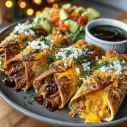 Finger-Lickin’ BBQ Chicken Wraps