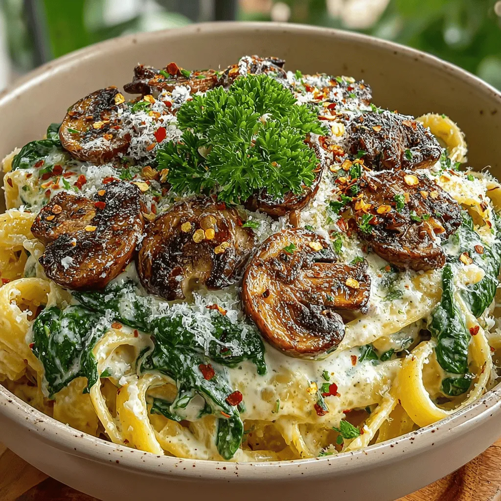 When it comes to comfort food, few dishes are as universally loved as pasta. The Spinach & Mushroom Delight Pasta stands out not just for its delightful flavors, but also for its nourishing ingredients. This recipe combines the earthy taste of sautéed mushrooms with the vibrant freshness of spinach, all enveloped in a luxurious, creamy sauce. Whether you're looking for a quick weeknight dinner or a dish to impress guests, this pasta offers versatility that suits any occasion.