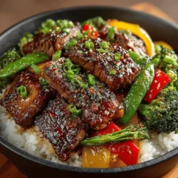 Sizzling Savory Beef and Veggie Stir-Fry