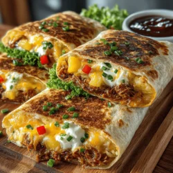 Family-Friendly BBQ Chicken and Pineapple Wraps